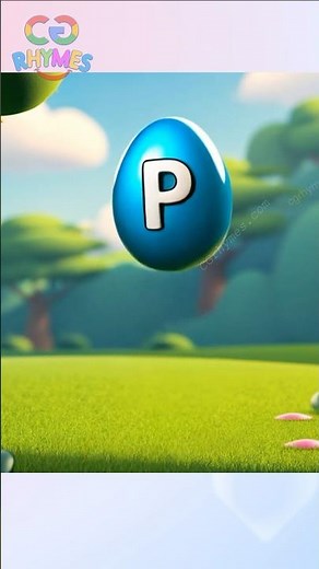 P is for:Pig 🐷Pizza 🍕 | ABC Song | ABCD Cartoon Egg | Alphabet Song | Kids Songs & Nursery Rhymes