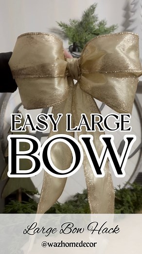6.8K views · 2.6K reactions | Here’s how to make those large bows...