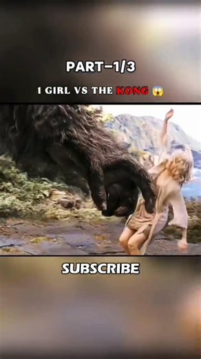When a Kong falls in love with a human 😨 movie explained 🔥#movie #shorts #movieexplained #recap