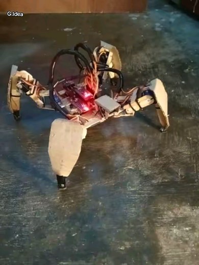 Update Kondisi Robot Laba-Laba SCAPY