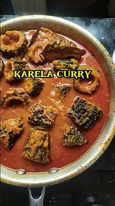 करेला करी रेसिपी | Bitter Gourd Curry | Tasty Karela Sabzi Recipe#karela #karelasabji #shorts