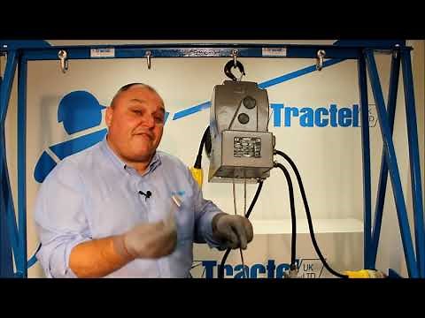 How to Use and Key Features of a Tractel MINIFOR Electric Hoist