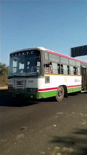 Tsrtc Bus Entry #heavy #entry