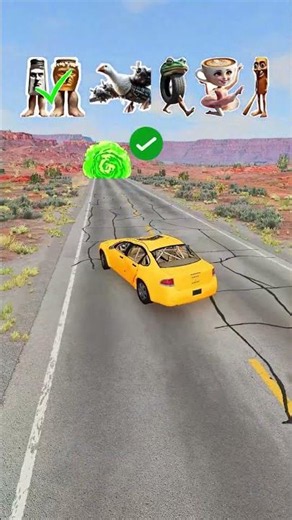Italian Brainrot Funk vs Jump Challenge - BeamNG.Drive #italianbrainrot