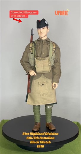 British 51st Highland Division 6th/7th Battalion Black Watch