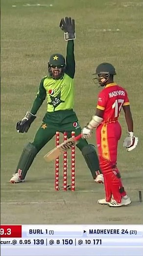 PCB Archive - Usman Qadir Took Incredible 3️⃣ Wickets | PAK vs ZIM 2nd T20I, 2020 #Shorts MD2A