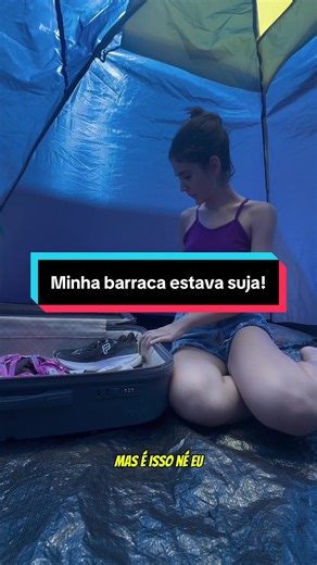 Organizando Minha Barraca e Dicas de Limpeza
