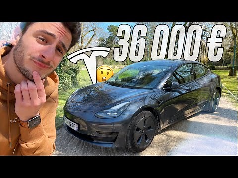 I'm testing the 2021 Tesla MODEL 3 for €36,000! (Is it worth it?)