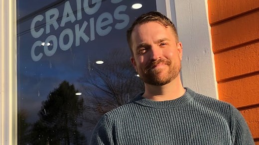 The Craig behind Craig's Cookies has opened a shop in his hometown of St. John's