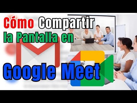 📱 Cómo COMPARTIR PANTALLA en Google Meet desde LAPTOP y CELULAR (Android e iPhone 2026)