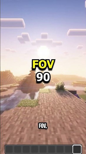 What FOV is the BEST in Minecraft