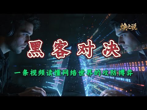 从顶级平台被1.7万僵尸号攻击的惊魂夜，到 81192 背后的中美黑客大战，一条视频读懂网络世界的攻防博弈
