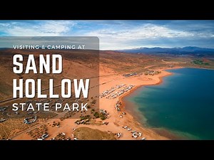 Camping at Sand Hollow State Park, Utah in 2024