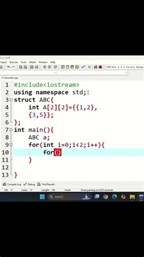 C++ 2D Array in Struct || Easy Example for Beginners