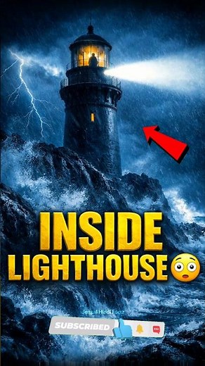 What’s Inside a Lighthouse Tower?🤔