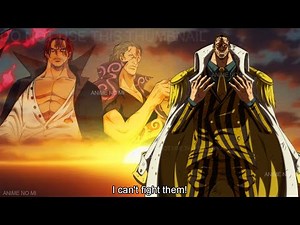 Kizaru Reveals Why He Doesn't Have the Courage to Face Shanks and Benn Beckman - One Piece