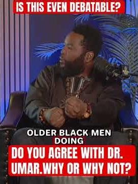 DO YOU AGREE WITH DR. UMAR, WHY OR WHY NOT? Please leave your comments. #viral #video #music #love