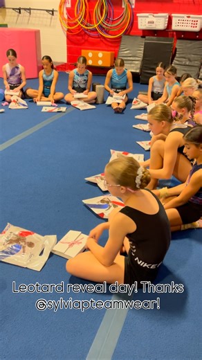 It’s leotard reveal day for Level 6 and Xcel Gold ! Thank you @sylviap @sylviapteamwear ! We LOVE them! | South Shore Gymnastics Academy