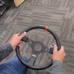 2.1K views · 57 reactions | The MPI Motion wheel is designed to work with the Motion button brackets. With the slotted holes and design of our bracket it puts buttons EXACTLY where they need to be in order to be comfortable and easy to use. These buttons are available in single and dual brackets. Red or green. The wheel show is available in orange stripe and all black! | Motion Raceworks | Facebook