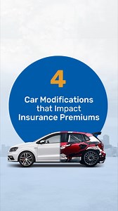 While it can be very tempting to have a modified car, doing so may lead to modified car insurance, and changes in your car insurance premium amount. Let’s know what all modifications can affect car insurance. #carinsurance #carmodification #BajajMarkets #reel | Bajaj Markets