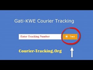 Gati KWE Courier Tracking Guide