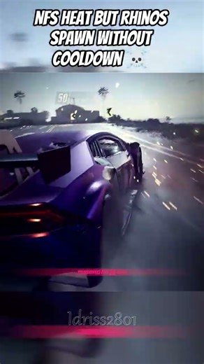 NFS Heat but rhinos spawn without cooldown #needforspeed