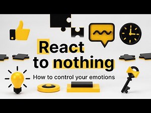 Let nothing bother you | How to control your emotions | React to nothing