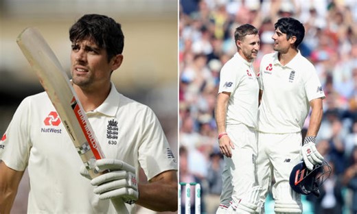 Former England captain Alastair Cook is inducted into the ICC Hall of Fame, as cricket great receives major honour days after being surpassed as nation's leading Test run-scorer by Joe Root