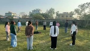 Little game with our juniors.. 8th batch , 9th batch and 10 batch... ✨❤️‍🔥Part - 1 #bscagriculture #pu #gpcar #8thbatch #fyp