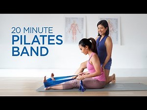 20 Min Resistance Band Pilates Workout at Home | Tone & Strengthen Your Muscles