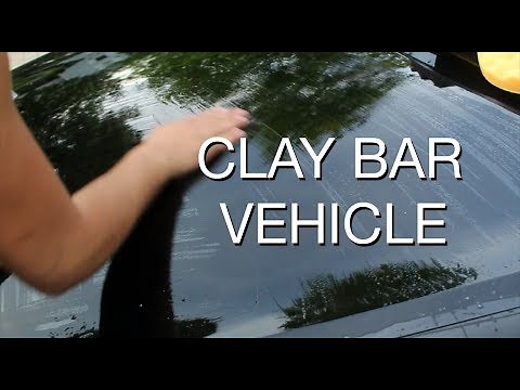 How to Remove Paint Contamination with Clay