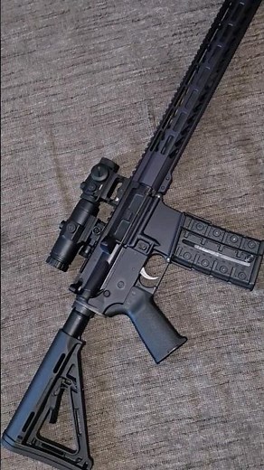 Anderson Manufacturing AM-15 Rifle Vortex Crossfire 3x Magnifier Magpul Stock & Pistol Grip AR-15