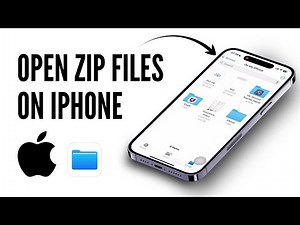 How to Open a Zip File in iPhone