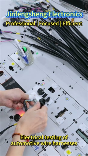 Electrical testing of automotive wire harnesses