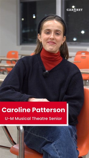 Meet Caroline Patterson, one of the stars of our annual cabaret with the University of Michigan Theatre Seniors. Caroline has been performing since the age of 4, and she's ready to bring her talents to our stage! Catch Caroline and her classmates this Saturday, January 24th, at the Garden Theater! Grab your last-minute tickets now on Cabaret313.org! Showtimes: First Performance: 6:30 PM (SOLD OUT!!) Second Performance: 8:45 PM (Only a few seats left!) 📅 January 24th, 2026 📍 The Garden Theater 