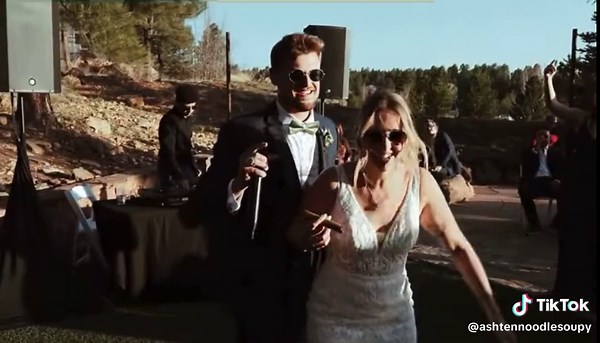 this is your sign to have a cigar bar at your wedding. Our guests LOVED it! #weddinginspo #cigarbar #weddingideas #weddingtiktok