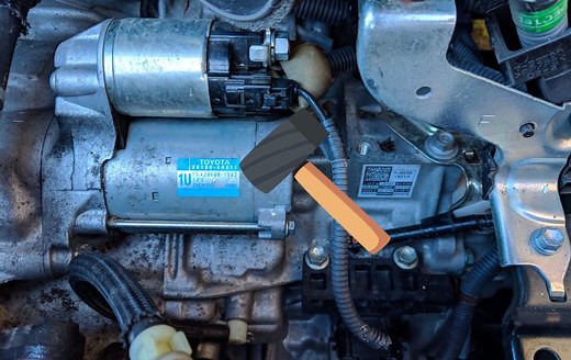 Where To Hit Starter With Hammer? [Full Guide] - Autocornerd