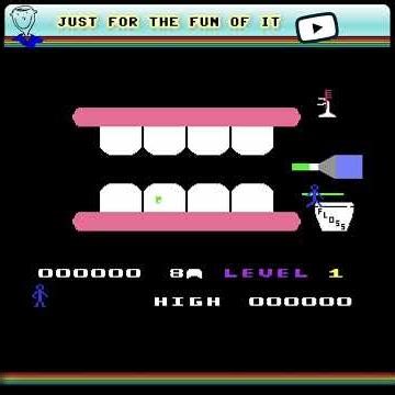 Tooth Invaders (C64) 🦷 Defend Your Teeth, 8-Bit Style!