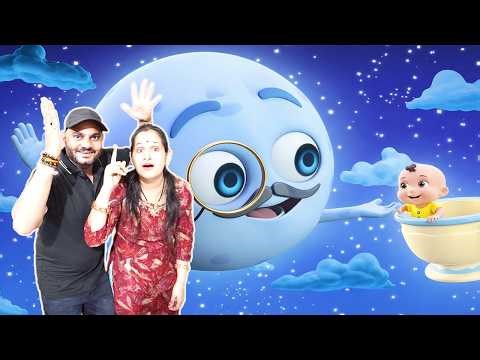 Chanda Mama Dur Ke | चंदा मामा दूर के | Hindi Nursery Rhymes for Kids | Hindi Baal Geet