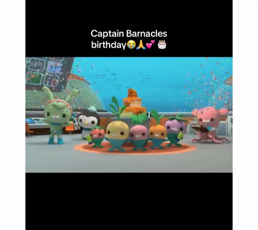 Captain Barnacles' Adorable Birthday Celebration