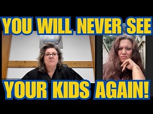 Judge Is BEYOND PISSED With This HORRIBLE Mother!