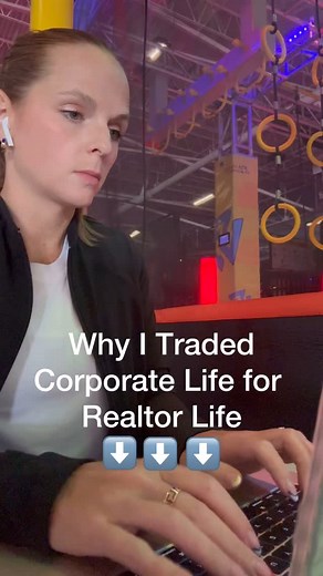 Nearly 4 years ago, I left my corporate job to pursue real estate—people thought I was crazy for giving up a steady 8–5. But I wanted more flexibility, more presence, and more purpose.⁣ ⁣ Fast forward to today: I’ve already talked to five realtors this morning about my listings, I’m getting deals moving, and my kids are having the time of their lives at Urban Air.⁣ ⁣ This is what balance can look like—and I wouldn’t trade it for anything.⁣ ⁣ #RealtorLife #WhyILeftCorporate #MomBoss #FlexibleWork