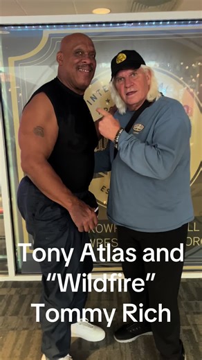 “Mr. USA” Tony Atlas and Tommy “Wildfire” Rich. TNT!
