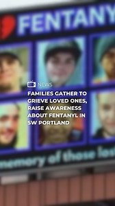 Grieving families gathered along Highway 10 in southwest Portland on Sunday, holding signs to raise awareness about fentanyl. Find the full story on the FOX 12 app. | FOX 12 Oregon