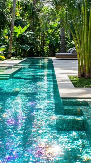 15 Unique Pool Tiling Ideas For A Paradise Backyard