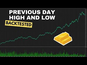 Backtesting a Previous Day High and Low Breakout Strategy on XAUUSD