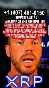 Send a Dm now to setup your web3 wallet for safety #xzc #xrpripple #viralyoutubeshorts #crytome