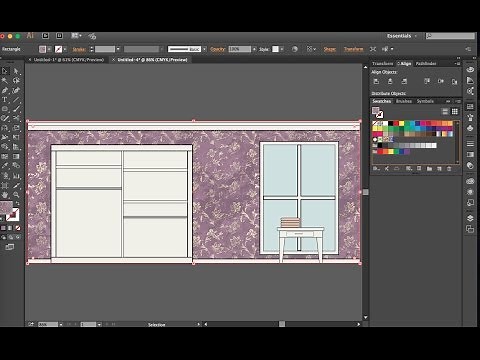 Planogram/Elevation Drawing: fashion merchandising demo