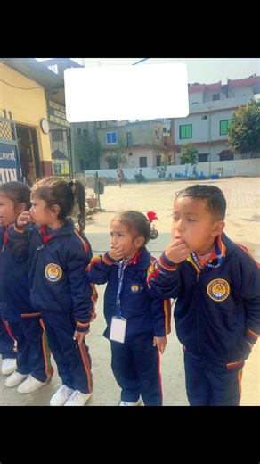 Nursery students are hurry to welcome their junior friends.. #creatorsearchinsights #goviralnepalitiktok🇳🇵❤🙏 #nepalgunjmuser #happyface #students @Nepalgunj Model Academy @Obi Gharti Magar @SWASTIKA