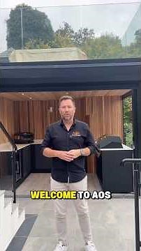 An outdoor kitchen which transforms a garden 🪴 👀